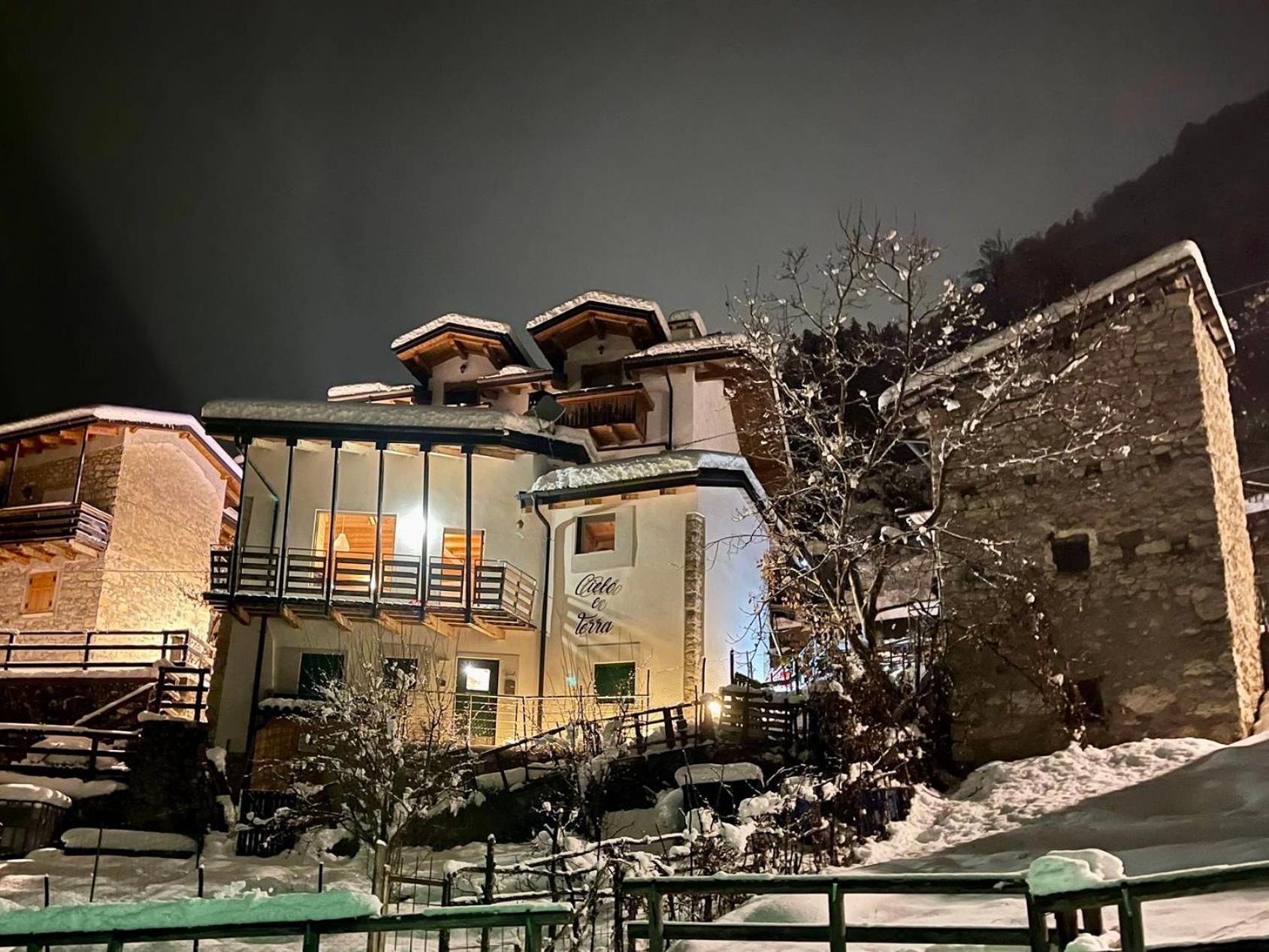Cielo E Terra Chalet Zencheri Con Vista Panoramica Piazza  Exterior photo