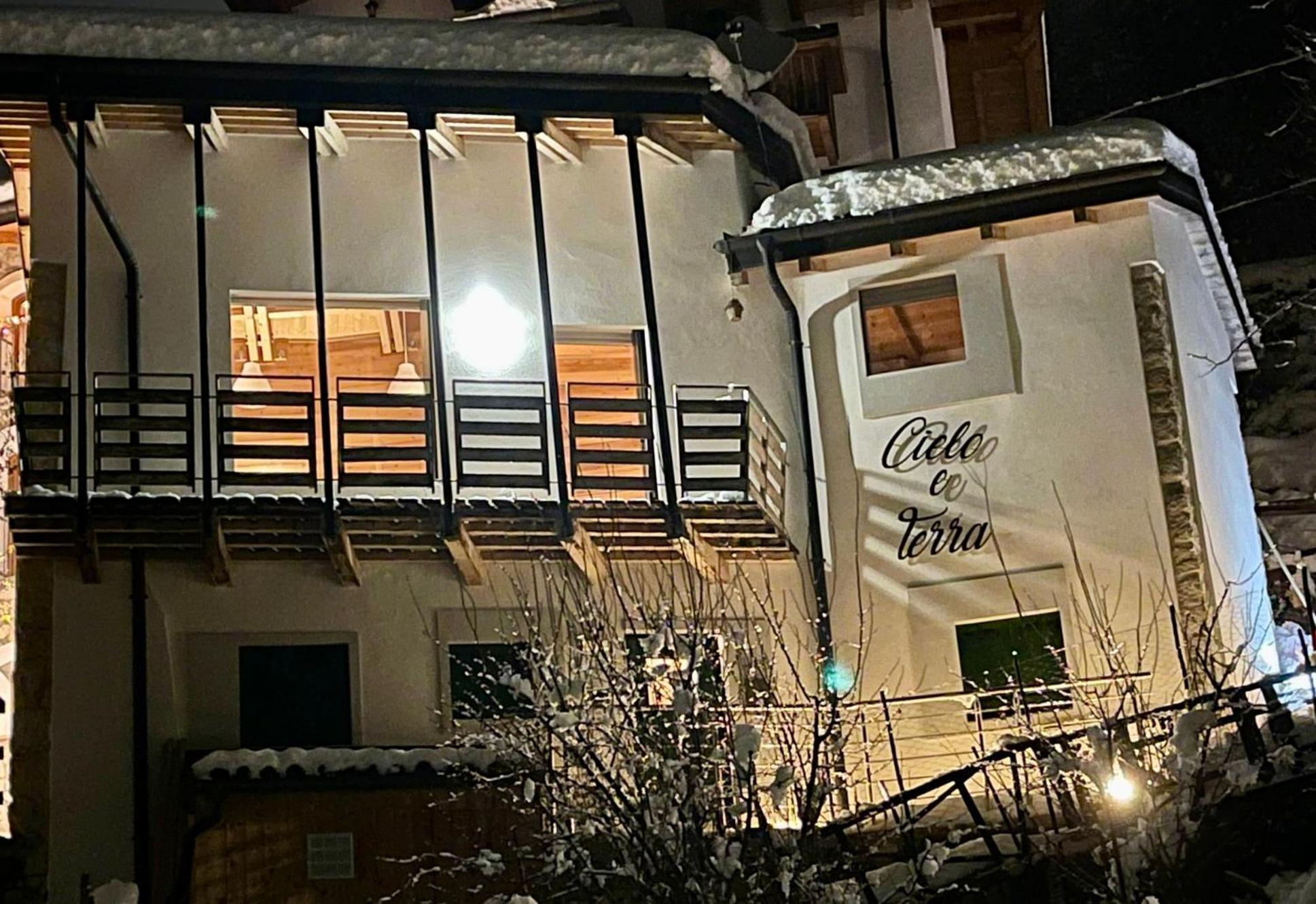 Cielo E Terra Chalet Zencheri Con Vista Panoramica Piazza  Exterior photo